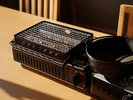 【レストラン】テーブルでご自身で焼き上げる「海鮮焼き」は当館名物!