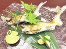 夏限定!鮎の塩焼き