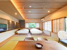 温泉風呂付き和洋室(和室10畳+ツイン)