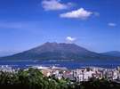 【観光】鹿児島といえば桜島!ホテルから車で10分のところにある城山展望台からの眺め。徒歩20分