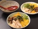 朝食 鶏飯
