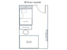 ダブルルーム 見取り図