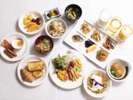 朝食ビュッフェ