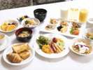 朝食ビュッフェ