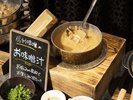 朝食(具だくさん味噌汁)