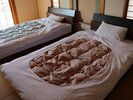 newタイプ和室の離れにベッドタイプでご利用頂けます。