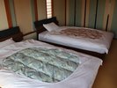 newタイプ和室の離れにベッドタイプでご利用頂けます。
