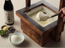 千葉の特産品を使用したこだわりの朝食。千葉県産「下総醤油」で食べる手作り豆腐
