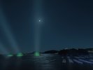 【三ツ島ライトアップ】20時30分〜行われるライトアップ♪幻想的な雰囲気に包まれています