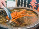 【夕食バイキング】名物 特大伊勢海老出汁のぶっこみ漁師鍋