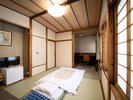 【和室6畳・20u・定員2名】お一人様からご夫婦まで。畳の温もりと落ち着いた雰囲気が魅力。