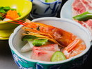【米の娘ぶたしゃぶしゃぶ膳】新鮮な海の幸もご堪能ください