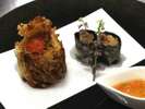 トマトの揚げ物