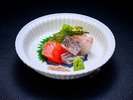 鮮度にこだわった、上品なお刺身盛り合わせ