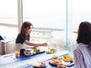 朝食バイキング★海を見ながら最高の時間を
