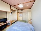 2F和室 ボイラー室直下の為ボイラーの音がします。客室は2階にあります。
