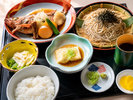 館内お食事処「うめの里」平日限定日替わり定食の一例