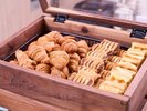 こだわりのパンをどうぞ