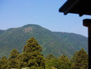 別館さくら亭のお部屋から望む大文字山