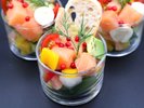 【サーモンフェア|せんなぎ 夕食】サーモンのカクテルサラダ(7月17日(金)〜10月8日(木)まで)