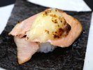 【サーモンフェア|せんなぎ 夕食】こぼれ手巻き寿司 炙りサーモンチーズ(7月17日(金)〜10月8日(木)まで)