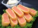 【サーモンフェア|せんなぎ 夕食】サーモンレアカツ(7月17日(金)〜10月8日(木)まで)