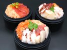 【朝食】海の幸たっぷりの贅沢海鮮丼!お好みの具材をのせてオリジナル海鮮丼をお作りください。
