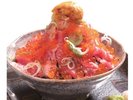 肉まみれ海鮮丼