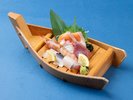 青島海鮮料理青海(お刺身盛り合わせ)