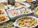 【約50種の朝食ブッフェ例】朝5:30〜ご提供!三沢のソウルフードや手作り総菜など和洋各種。ドリンクバー付