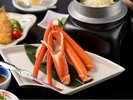 【和風膳 熱海】紅ズワイ蟹、かに酢と一緒にお召し上がりください。 ※一例