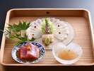 翠泉流会席で季節のお料理を