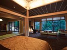 ■翠泉スイート(温泉露天風呂付)<禁煙>■ 〜 緑の息吹にふれながら湯の贅をお楽しみください