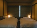 【1日一組様 特別棟】マットレスは京都の老舗IWATAのラークオールを採用しております