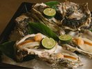 【夕餉 夏】肉厚な岩牡蠣は濃厚な旨みとクリーミーな味わいが魅力