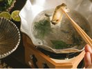 【夕餉 夏】新鮮な鮑と旬の野菜を愉しむしゃぶしゃぶ鍋
