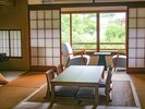 【211】別棟山庭の部屋2階和室:落ち着きのある客室です