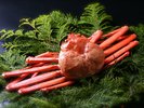 【秋限定の贅沢】境港産紅ズワイガニを茹で蟹で1枚、ご堪能下さい♪/例 (C)鳥取県