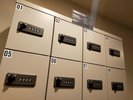 【貴重品ロッカー】9階廊下にございます。ご入浴時にご利用くださいませ。
