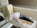 【女性大浴場脱衣所】アメニティ類☆コットンやくしなどもございます。