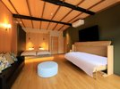 【グランピング離れVILLA】ベッドを3つにしても広々とお使いいただけます