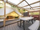 【リバーサイド・コットンテントLL】川沿いの大自然でキャンプ体験を