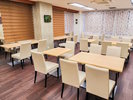 朝食会場