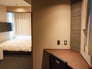 ■コーナーシングル(セミダブル) 各フロア角部屋、三角形だから落ち着く空間です。