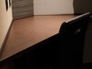 ■コーナーシングル(セミダブル) 三角形のデスク