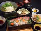 出世鰤のしゃぶしゃぶ御膳(イメージ/季節限定)