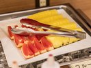 朝食ビュッフェ