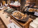 朝食ビュッフェ