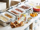 ピラフ/チキンライスなどのライス・たまご料理・お肉料理・スープ等を日替わりでご用意