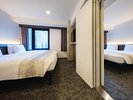 <客室>【4ベッド】38.2平米 ベッド幅110cm
